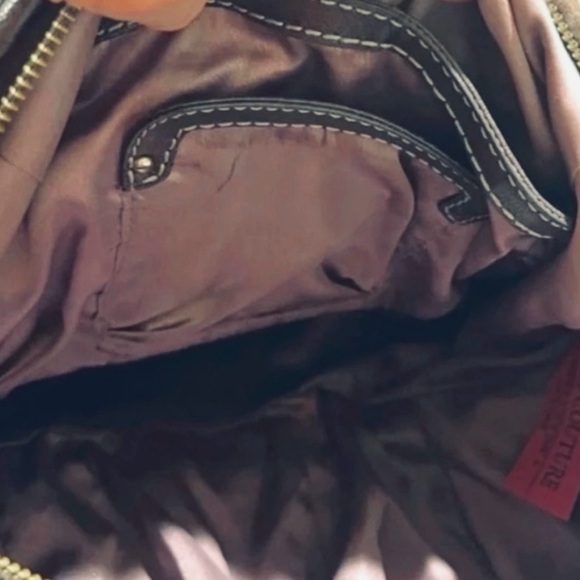 AUTHENTIC JUICY COUTURE quilted leather hobo handbag Y2K very HTF - Picture 7 of 8